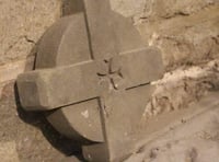 Ancient 'heart burial' stone stolen from church