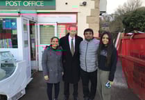 Warm welcome for new village shop owners