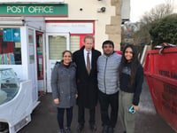 Warm welcome for new village shop owners