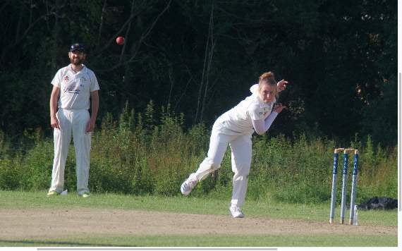 Three wickets apiece
for Chloe and Mitchell