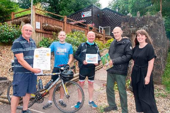 Blakeney welcome for charity riders