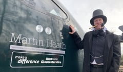 Rail honour for ‘running man’ Martin