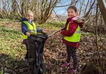 ‘Litter busters’ head out to clean up the Forest