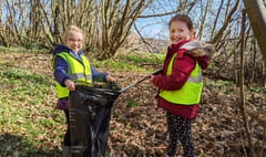 ‘Litter busters’ head out to clean up the Forest