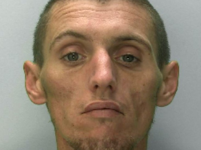 Matthew Goodchild was involved in a high-speed chase with police.