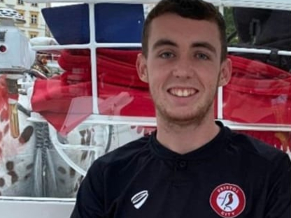 Ben Grice, 22, from Huntley, Gloucestershire, lost 70 years' worth of football memorabilia in a shed fire on April 13. See story SWBRmemorabilia - by Amy Reast A football lover lost 70 YEARS of memorabilia - including 50,000 programmes - after his shed caught fire. Ben Grice, 22, had been passed down the collection ten years ago from his grandfather. The Bristol City fan, from Huntley, Gloucestershire, said his grandfather began collecting in the fifties and Ben began adding his own finds to the collection. He had stored the vast array of shirts, programmes, team sheets and signed pictures in his shed. But Ben was devastated when he was called home on April 13 to find almost his entire collection destroyed by a suspected electrical fire.

