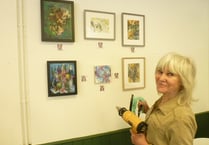 Nicky’s art ‘heats up’ cafe