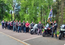 Bikers hit the Forest for Falklands anniversary