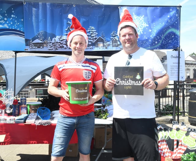 Christmas comes early for town’s lights committee