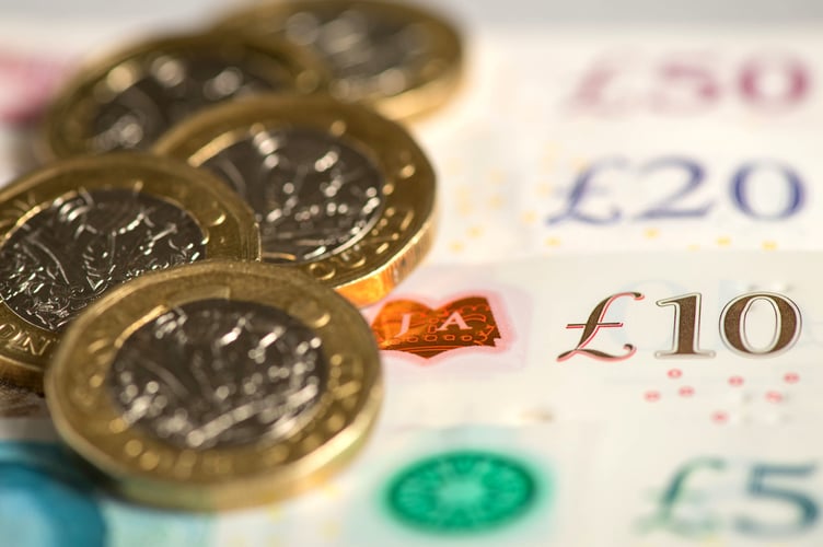 File photo dated 26/01/18 of money, as women's real wages will fall by almost £40 a month this year, according to new research.