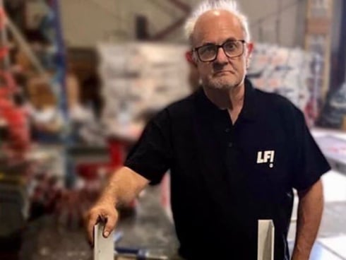 Bobby Blewitt has been with LFI Ladders in Newent for 50 years.