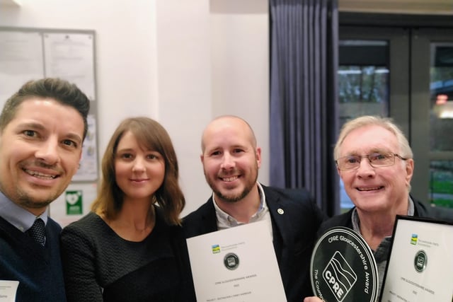 Lydney Harbour project lands top county award