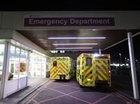 When are the busiest times of the week at Gloucestershire Health and Care NHS Trust A&E?