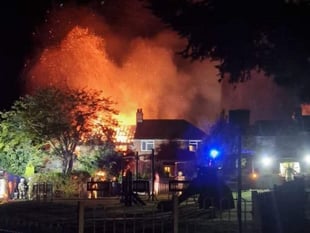 Villager aims to replace fire-hit home