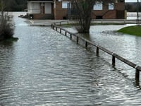 Wye bursts its banks
