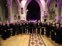 Advent concert roaring success for singers