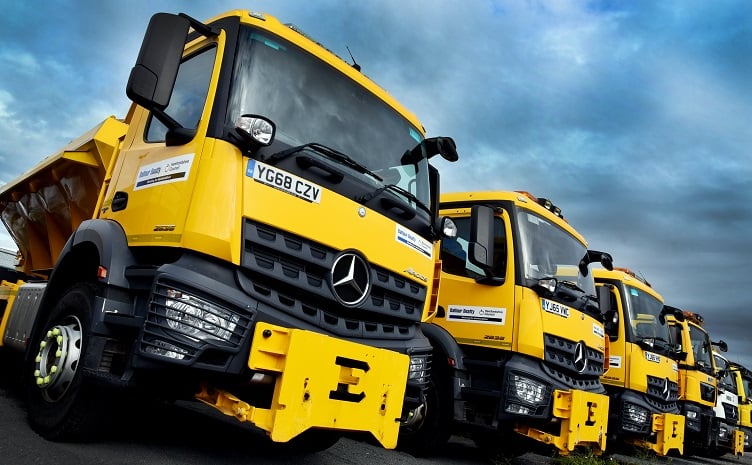 Council buys eight gritters for £1.1m