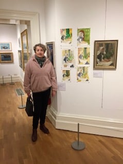 Art class pics win an exhibition slot