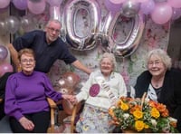 Celebrations all round for 100-year-old Lilian