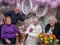 Celebrations all round for 100-year-old Lilian