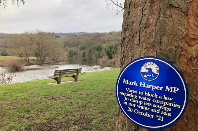 Harper plaque at Lydbrook