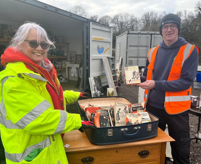 ‘I say Jeeves, what do we have here?’ - rare books saved from dump