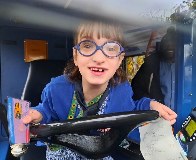Double-decker birthday surprise for ‘bus nut’ Lottie