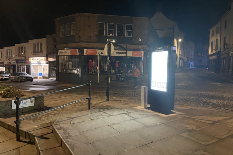 Technical snag hits Ross-on-Wye noticeboards