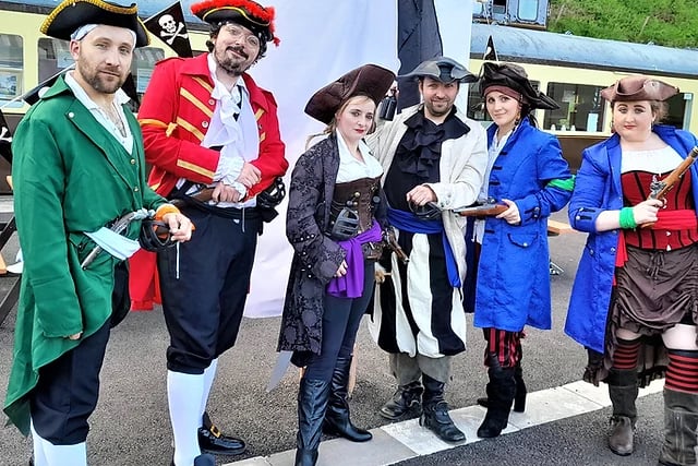 Can you solve a steam train murder to stop Captain Blackbeard?