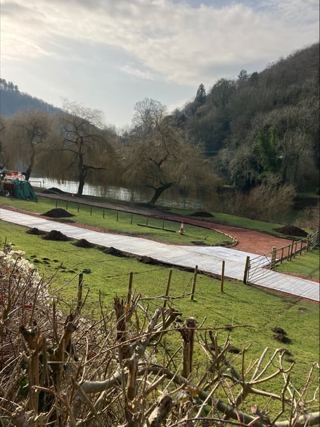 The new strip at the Wyedean Canoe Centre in Symonds Yat