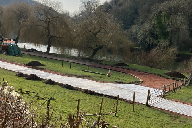 The new strip at the Wyedean Canoe Centre in Symonds Yat