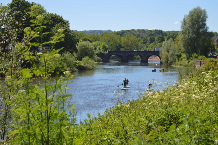 The River Wye in spring