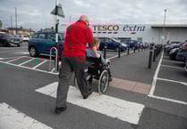 British Red Cross wheelchair rental launches at Lydney Tesco
