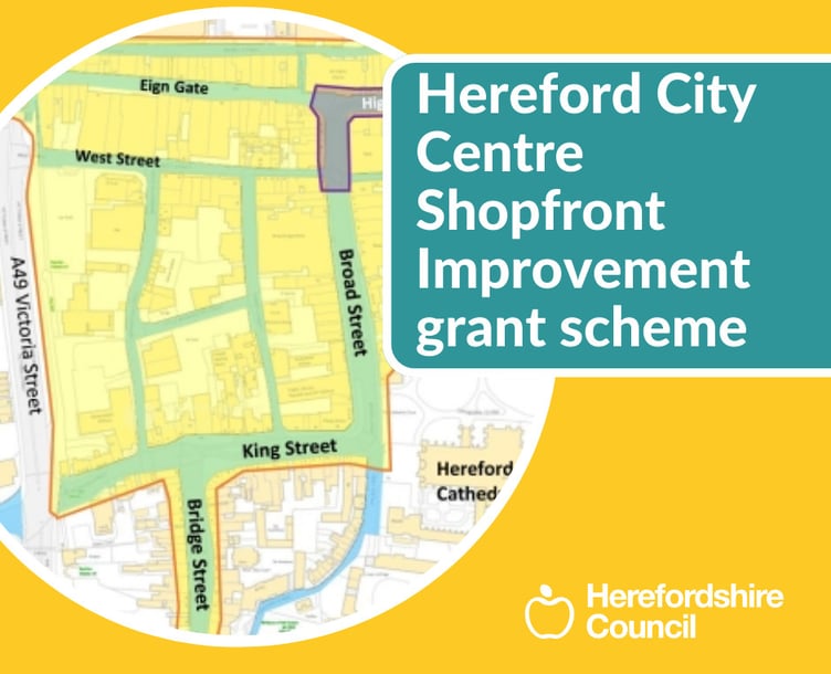 Hereford City Centre Shopfront Improvement Grant Scheme