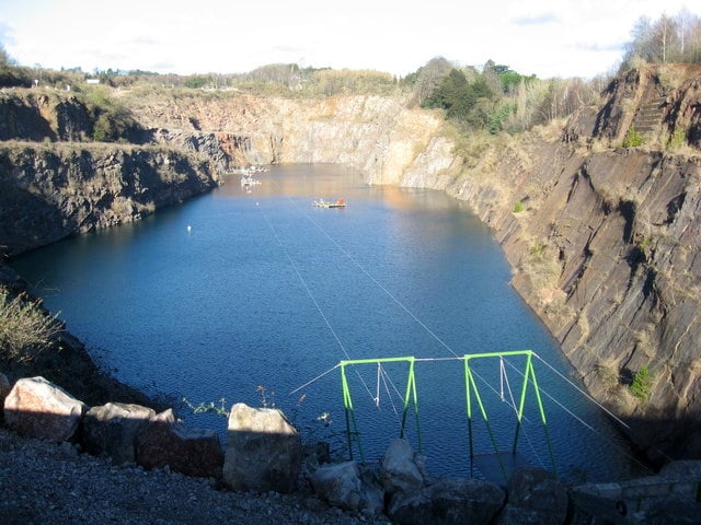 Plans submitted for underwater research at Tidenham Quarry