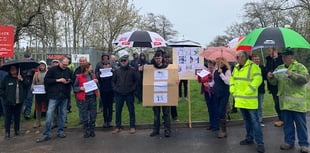 Surge in electricity bills sparks protest at Lydney Harbour