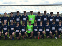Come on you blues! Dene Magna football teams donated smart new kit
