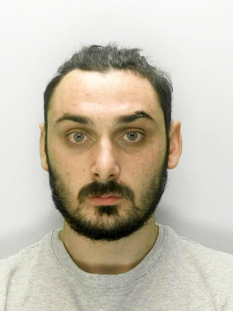Mugshot of James Taplin who was released in error while on remand has been jailed for three years for unlawful wounding and theft.