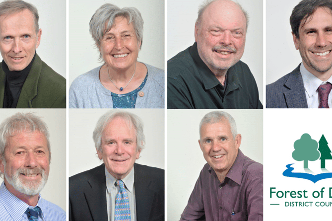 The new Forest of Dean District Council cabinet