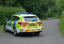 Police close Wye Valley road with armed units on scene