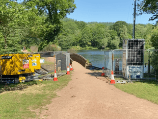 Pumping begins at Cannop as ground investigation works get underway