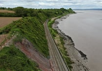 Railway disruption after another suspected landslip at Lydney