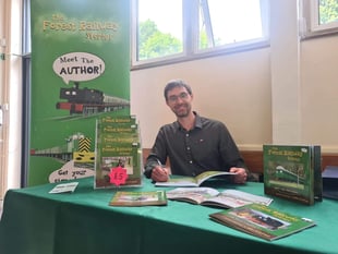 Award-winning illustrator Matt pulls into Norchard Station
