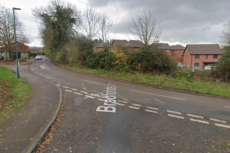 Bradfords Lane in Newent