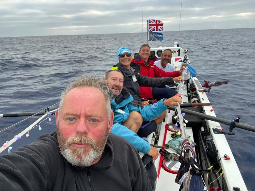 Ocean rowers ‘thrilled’ to finally pick up speed