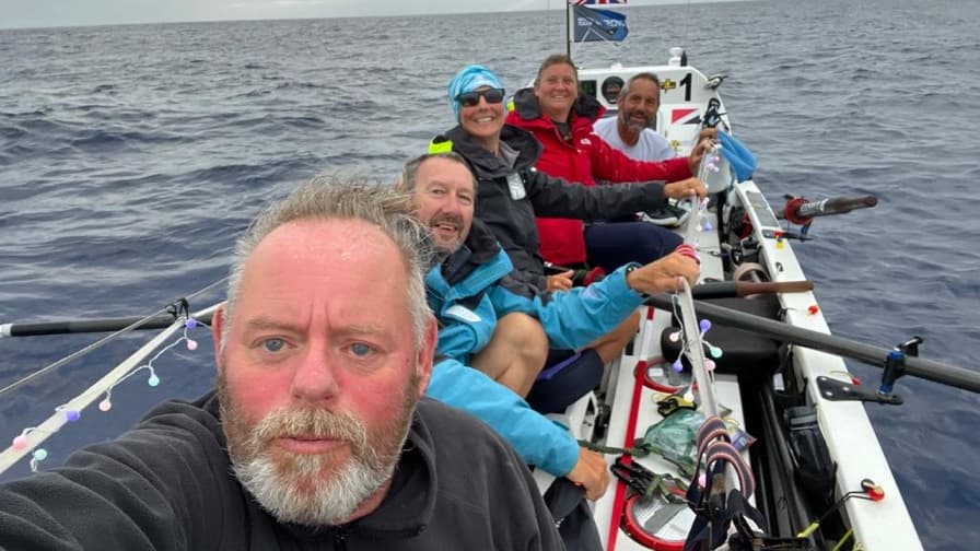 Monmouthshire ocean rowers 'thrilled' to finally pick up speed ...