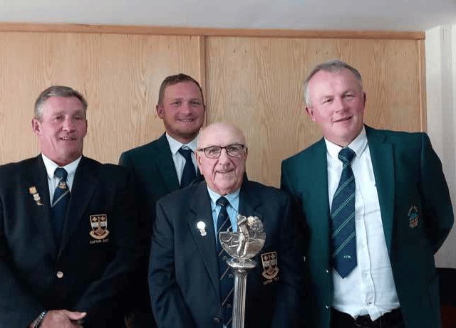 High winds keep scores low as Lydney Golf Club host Triangular Trophy