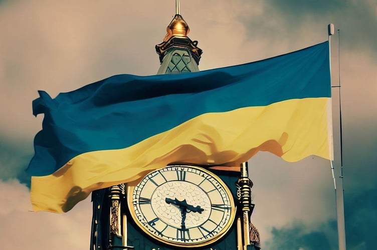 Ukrainian flag