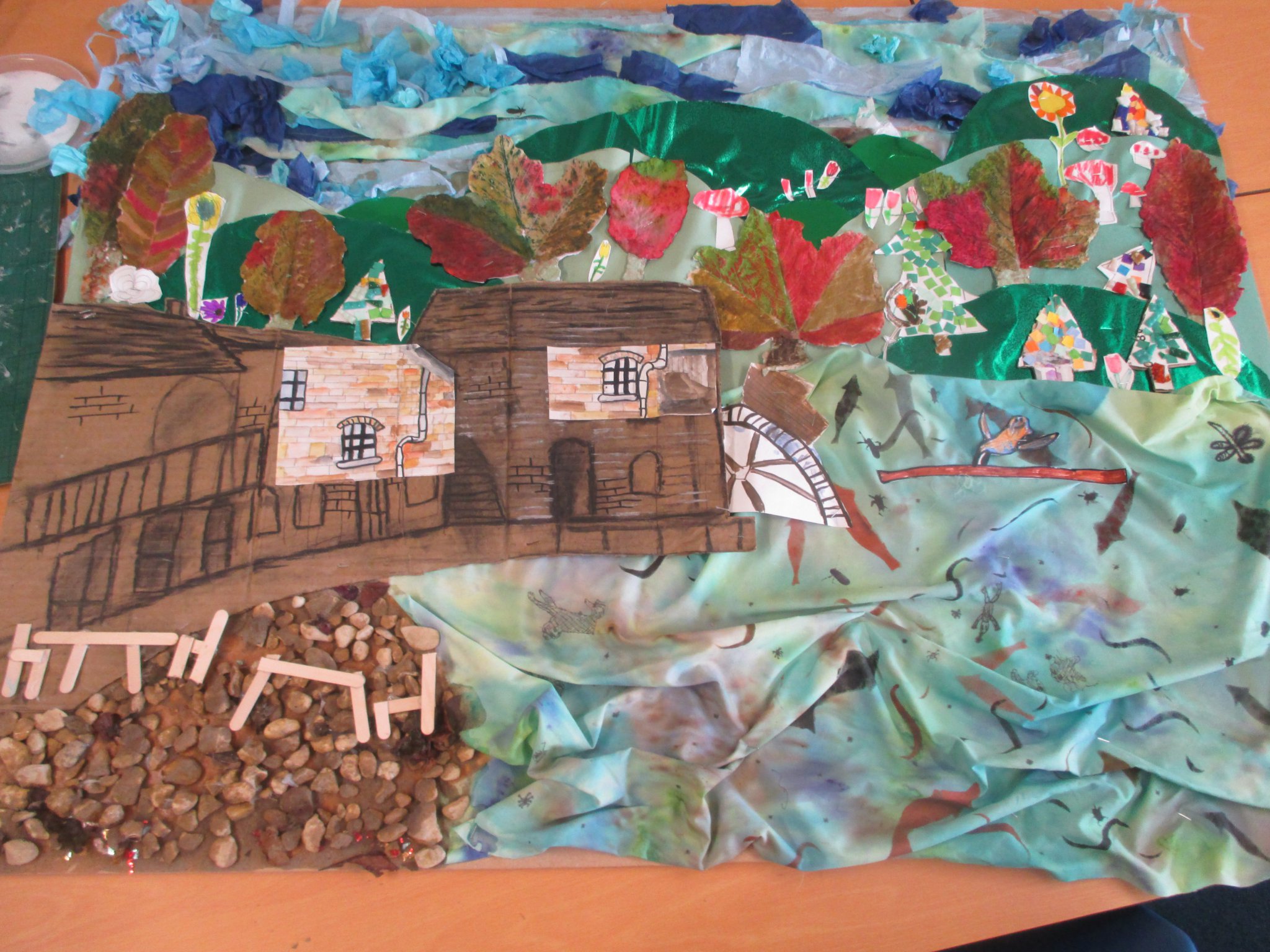 Pupils make art inspired by Forest heritage