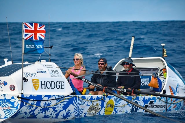 Monmouthshire Pacific ocean rowers reach shore after 51 days